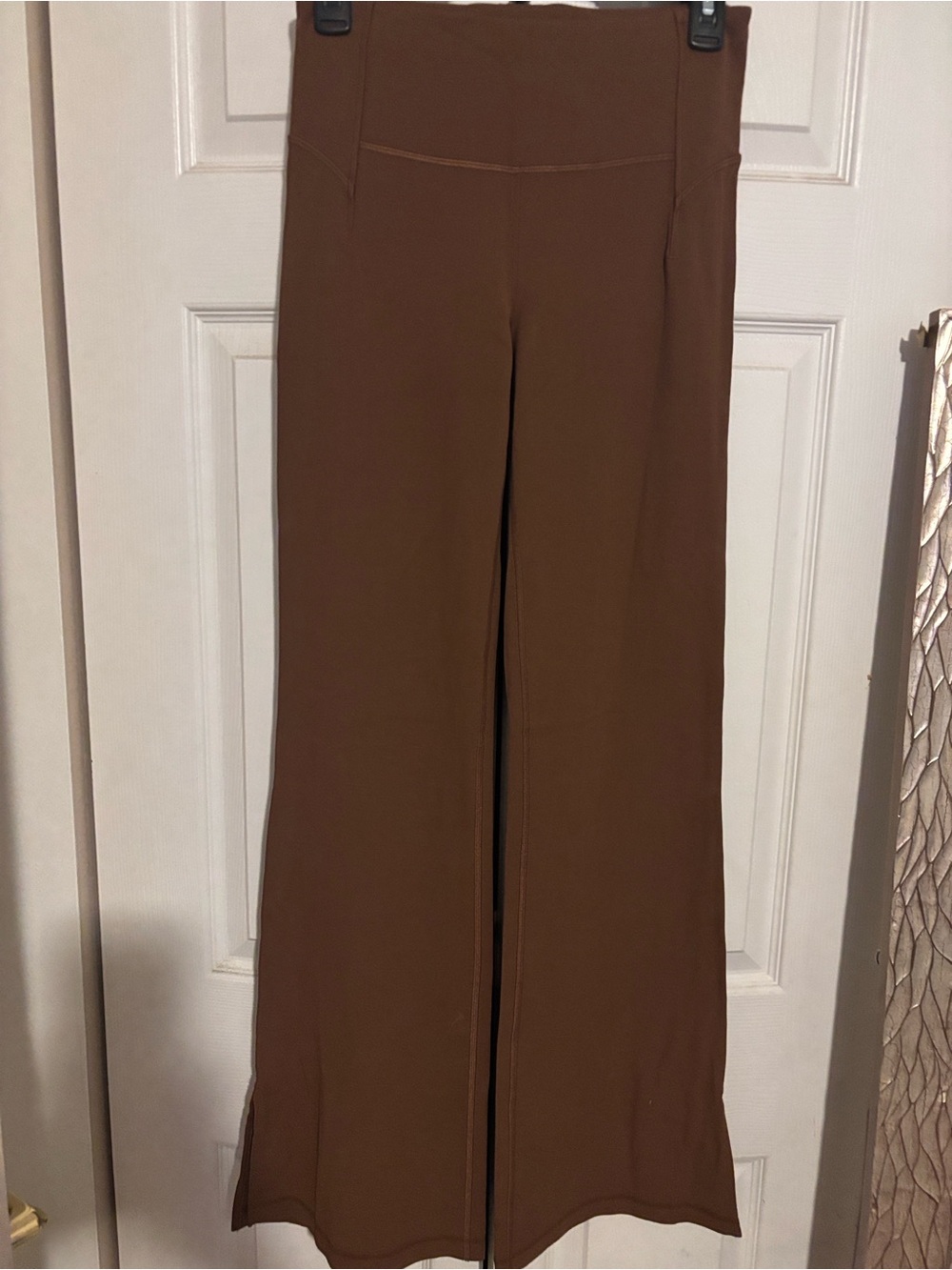 lululemon athletica Brown Wide-Leg Leggings
